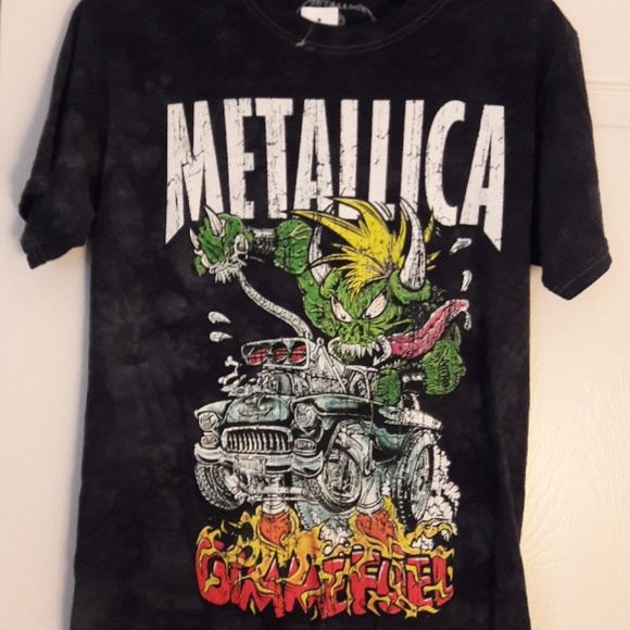 Metallica Tops - Metellica concert  t-shirt unisex SM